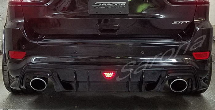 Custom Jeep Grand Cherokee  SUV/SAV/Crossover Rear Lip/Diffuser (2011 - 2021) - $750.00 (Part #JP-012-RA)
